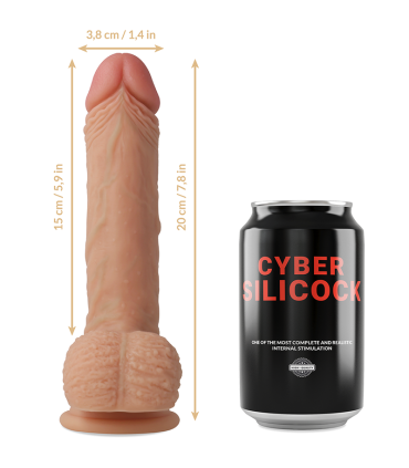 CYBER SILICOCK ARNES SILICONA LIQUIDA FREEMAN 20 CM O 38 CM