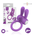 INTENSE - HOPPS VIBRATING PENIS RING WITH CLITORAL STIMULATION PURPLE