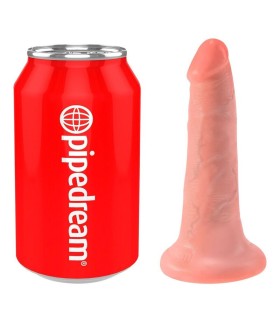 KING COCK DILDO WITH BALLS 14 CM FLESH