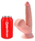 KING COCK PLUS 3D DILDO SWINGING BALLS 127 CM