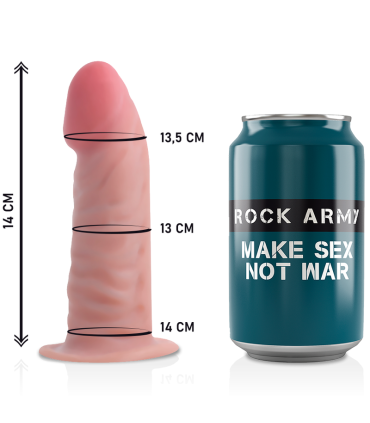 ROCKARMY ARNES DUAL DENSITY TIGER DILDO REALISTA 14 CM O 446 CM