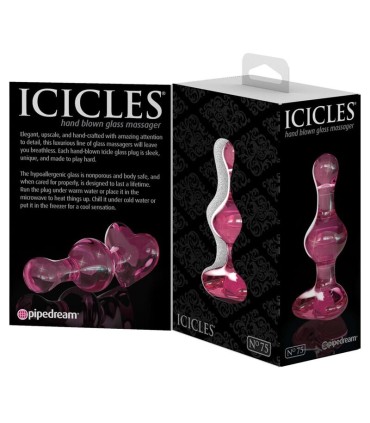 ICICLES N 75 GLASS DILDO