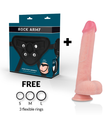 ROCKARMY ARNES LIQUID SILICONE DILDO PREMIUM KINGCOBRA 24 CM O 477 CM