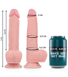 ROCKARMY ARNES LIQUID SILICONE DILDO PREMIUM SPITFIRE 21 CM O 462 CM