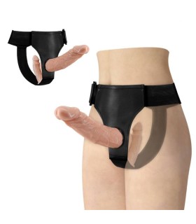 BAILE ULTRA PASSIONATE HARNESS DOBLES DILDOS CON ARNES