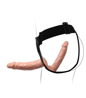 BAILE ULTRA PASSIONATE HARNESS DOBLES DILDOS CON ARNES