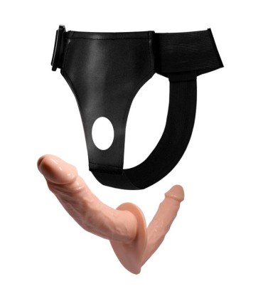 BAILE ULTRA PASSIONATE HARNESS DOBLES DILDOS CON ARNES