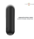 INTENSE JUDY RECHARGEABLE VIBRATING BULLET WITH REMOTE CONTROL BLACK