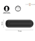 INTENSE JUDY RECHARGEABLE VIBRATING BULLET WITH REMOTE CONTROL BLACK
