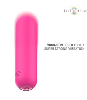 INTENSE JUDY RECHARGEABLE VIBRATING BULLET WITH REMOTE CONTROL PINK