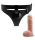 PRETTY LOVE HARNESS BRIEFS ARNES UNIVERSAL CON DILDO TOM 20 CM NATURAL