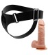 PRETTY LOVE HARNESS BRIEFS ARNES UNIVERSAL CON DILDO TOM 20 CM NATURAL