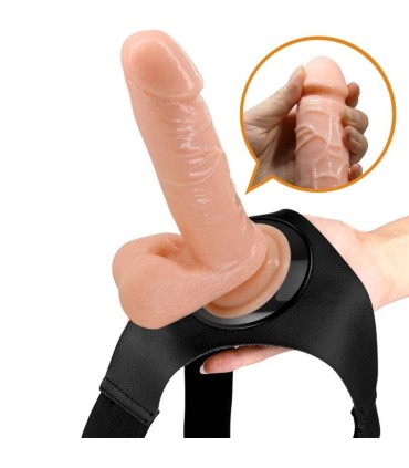 PRETTY LOVE HARNESS BRIEFS ARNES UNIVERSAL CON DILDO TOM 20 CM NATURAL