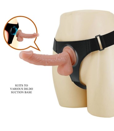 PRETTY LOVE HARNESS BRIEFS ARNES UNIVERSAL CON DILDO KEVIN 19 CM NATURAL