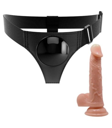 PRETTY LOVE HARNESS BRIEFS ARNES UNIVERSAL CON DILDO KEVIN 19 CM NATURAL