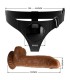 PRETTY LOVE HARNESS BRIEFS ARNES UNIVERSAL CON DILDO MICHEAL 20 CM NEGRO