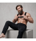 FETISH SUBMISSIVE ATTITUDE NEOPRENE CHEST HARNESS FOR MEN SIZE L