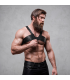 FETISH SUBMISSIVE ATTITUDE MENS BRIGADE ECO LEATHER CHEST HARNESS