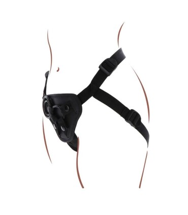 GET REAL STRAP ON HARNES NEGRO