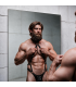 FETISH SUBMISSIVE ATTITUDE MENS ECO LEATHER JOCK STRAP HARNESS