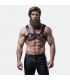 FETISH SUBMISSIVE ATTITUDE MENS ECO LEATHER CHEST HARNESS