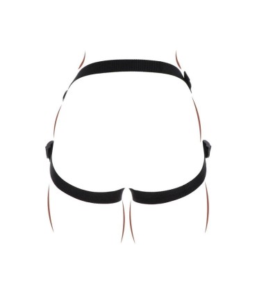 GET REAL STRAP ON HARNES NEGRO