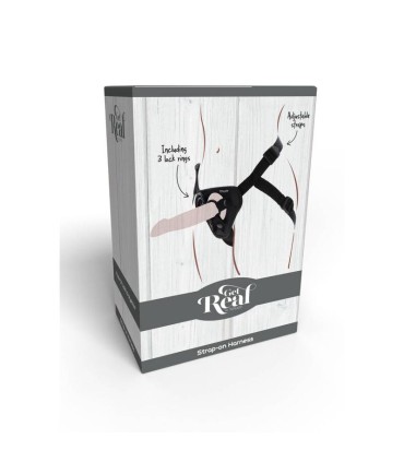 GET REAL STRAP ON HARNES NEGRO