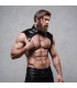 FETISH SUBMISSIVE ATTITUDE MENS BRIGADE ADJUSTABLE ECO LEATHER NECK HARNESS