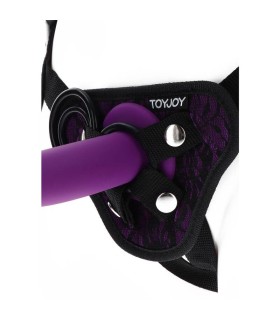 GET REAL STRAP ON LACE HARNES MORADO