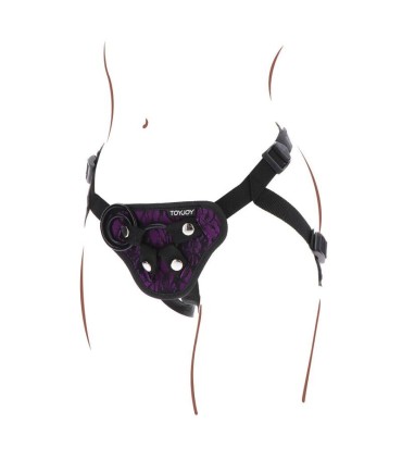 GET REAL STRAP ON LACE HARNES MORADO