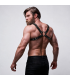 FETISH SUBMISSIVE ATTITUDE MENS ECO LEATHER BULLDOG CHEST HARNESS SIZE M L