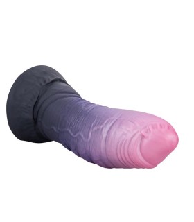 POWER MONSTERS DREADFUL FIEND BICOLOR FANTASY SILICONE DILDO 24 CM O 6 CM