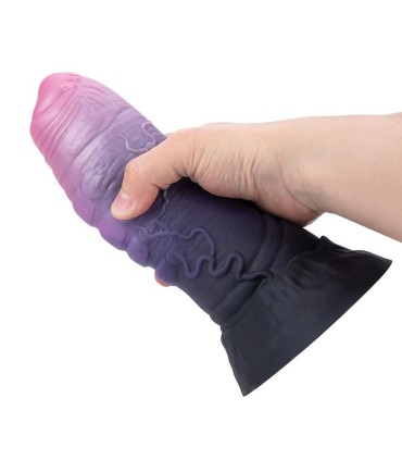 POWER MONSTERS DREADFUL FIEND BICOLOR FANTASY SILICONE DILDO 24 CM O 6 CM