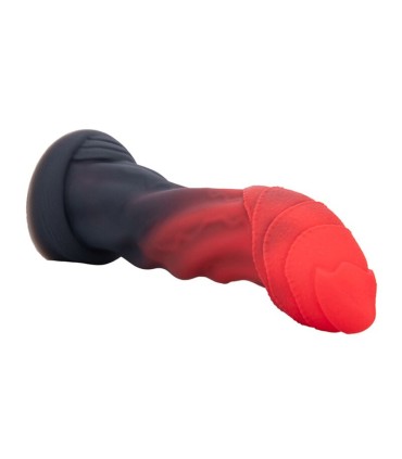 POWER MONSTERS INFERNAL GOLIATH BICOLOR FANTASY SILICONE DILDO 25 CM O 6 CM
