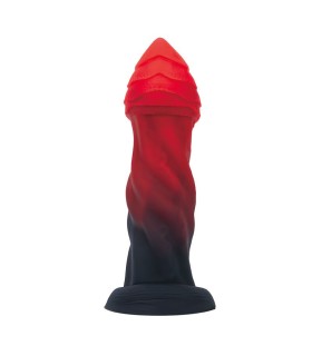 POWER MONSTERS INFERNAL GOLIATH BICOLOR FANTASY SILICONE DILDO 25 CM O 6 CM