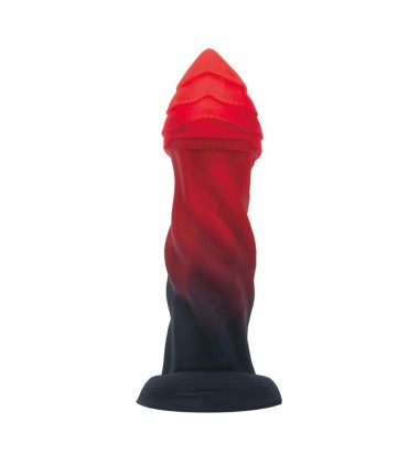 POWER MONSTERS INFERNAL GOLIATH BICOLOR FANTASY SILICONE DILDO 25 CM O 6 CM