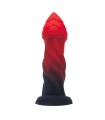 POWER MONSTERS - INFERNAL GOLIATH BICOLOR FANTASY SILICONE DILDO 25 CM Ø 6 CM