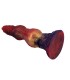 POWER MONSTERS SAVAGE BEASTLORD TRICOLOR FANTASY SILICONE DILDO 24 CM O 5 CM