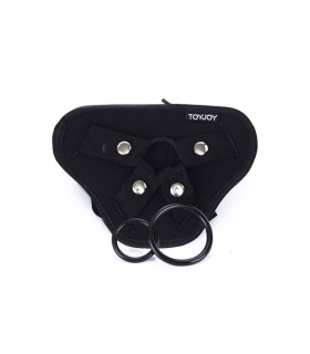 GET REAL STRAP ON DELUXE HARNES NEGRO