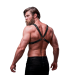 FETISH SUBMISSIVE ATTITUDE MENS CROSS CHEST ECO LEATHER HARNESS