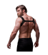 FETISH SUBMISSIVE ATTITUDE NEOPRENE CHEST HARNESS FOR MEN SIZE M
