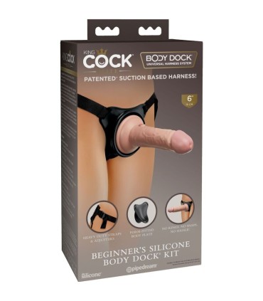 KING COCK ELITE ARNES AJUSTABLE PARA PRINCIPIANTES CON DILDO 152 CM