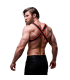 FETISH SUBMISSIVE ATTITUDE MENS ECO LEATHER CHEST BULLDOG HARNESS BLACK RED