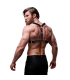 FETISH SUBMISSIVE ATTITUDE ECO LEATHER CHEST HARNESS WITH DOUBLE SUPPORT AND STUDS FOR MEN