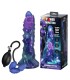 POWER MONSTERS DUSKWALKER SENTINEL TRICOLOR INFLATABLE FANTASY SILICONE DILDO 23 CM O 5 CM