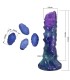 POWER MONSTERS DUSKWALKER SENTINEL TRICOLOR INFLATABLE FANTASY SILICONE DILDO 23 CM O 5 CM