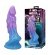 POWER MONSTERS ATLANTEANS REALISTIC DILDO WITH SUCTION CUP 19 CM O 5 CM BLUE PURPLE