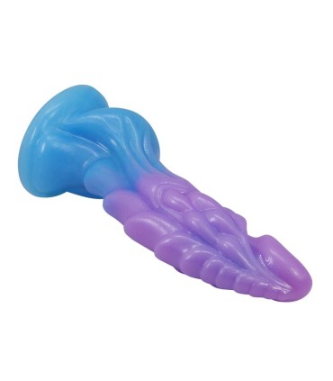 POWER MONSTERS ATLANTEANS REALISTIC DILDO WITH SUCTION CUP 19 CM O 5 CM BLUE PURPLE