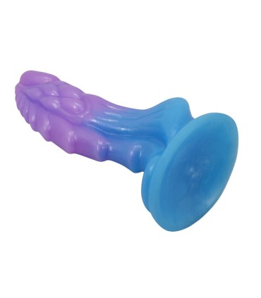 POWER MONSTERS ATLANTEANS REALISTIC DILDO WITH SUCTION CUP 19 CM O 5 CM BLUE PURPLE