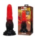 POWER MONSTERS FIRE DRAGON FANTASY DILDO WITH SUCTION CUP 245 CM O 58 CM RED BLACK